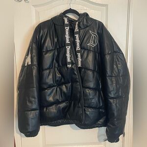 Disneyland Black Puffer Jacket